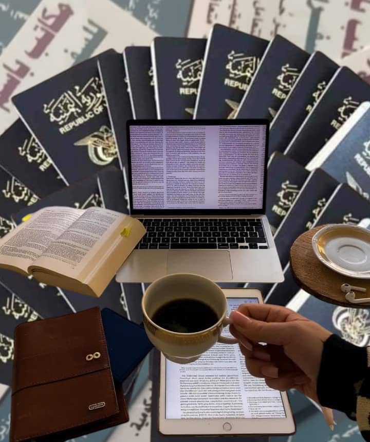 صورة من معرض مكاتب باسم العصواني