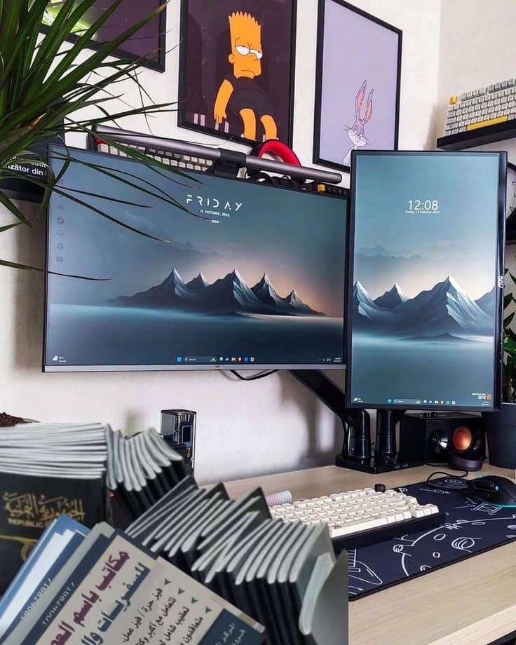 صورة من معرض مكاتب باسم العصواني